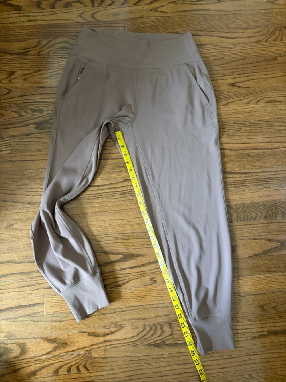 Athleta Venice Jogger Slim High-Waist Joggers in Mauve Taupe - Picture 8 of 12
